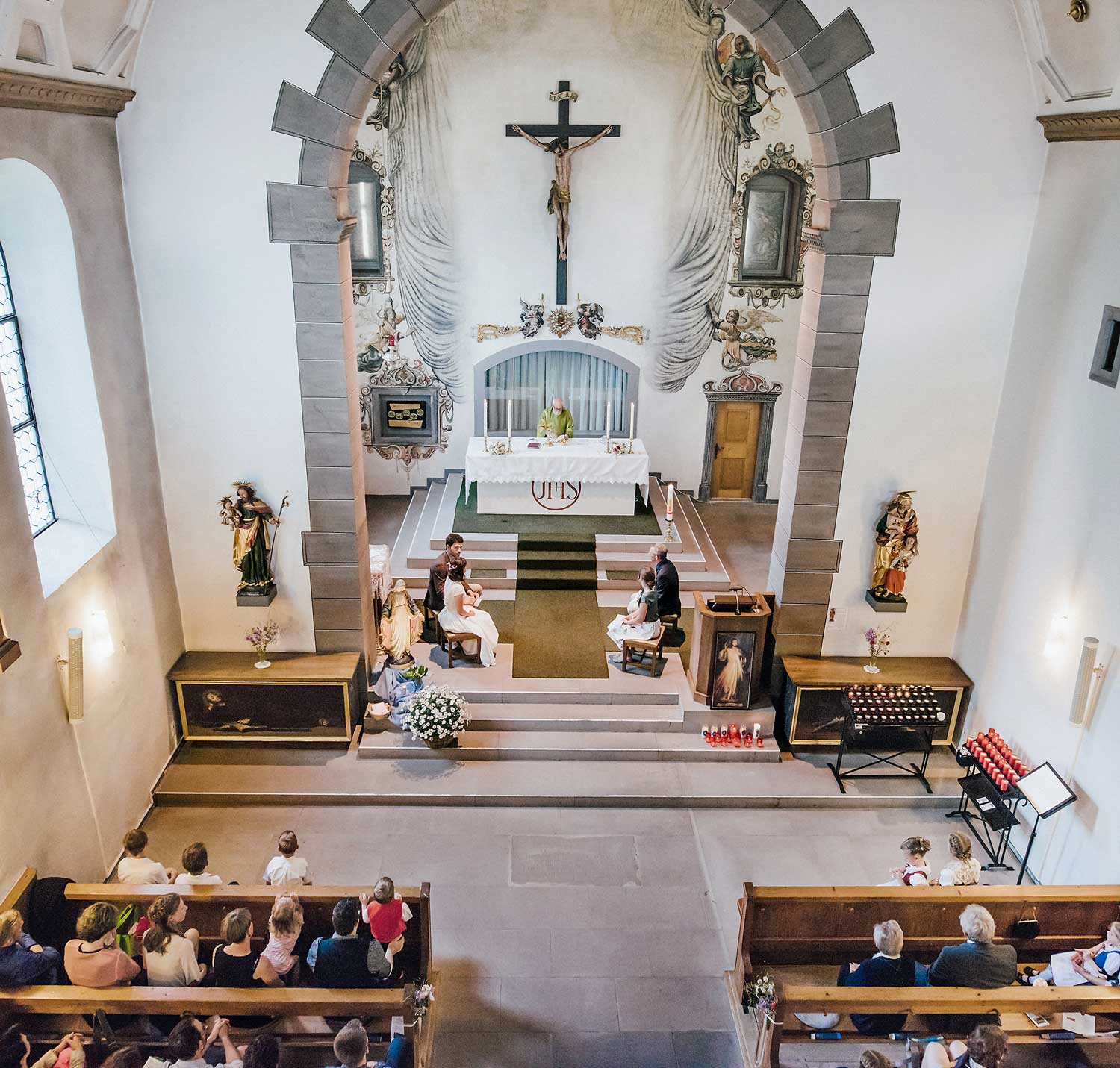 Die Klosterkirche in Appenzell